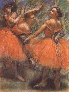 Edgar Degas, Dancer in the red